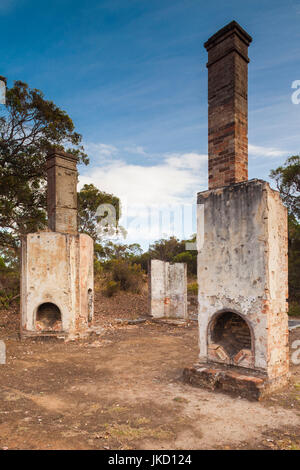 Australia, Western Australia, The Southwest, Albany, Princess Royal Fortress, Mount Adelaide, ruins of Warrant Officers House Stock Photo