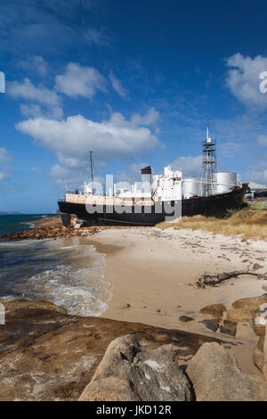 Australia, Western Australia, The Southwest, Albany, Whale World, former Whaling Station, Cheynes IV whalechaser ship Stock Photo
