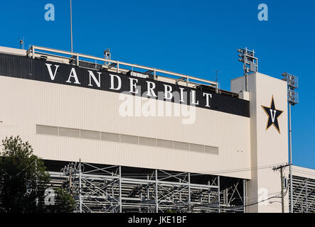 Vanderbilt University stadium, Nashville, Tennessee, USA. Stock Photo