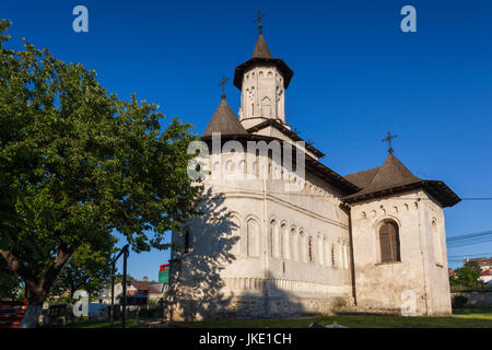 Romania, Bucovina Region, Suceava, Domnitelor Orthodox Church, 17th century Stock Photo