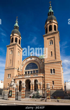 Romania, Transylvania, Sibiu, The Orthodox Cathedral, exterior Stock Photo