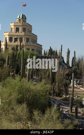 Tovrea Castle, a historic landmark in Phoenix, Arizona Stock Photo - Alamy
