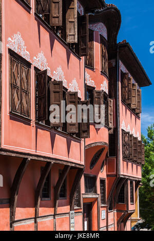 Bulgaria, Southern Mountains, Plovdiv, Old Plovdiv, Ethnographical Museum, exterior Stock Photo