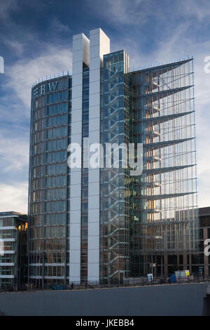 Germany, Baden-Wuerttemberg, Stuttgart, Mailaender Platz, LB-BW building Stock Photo