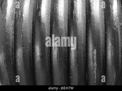 dumbbells close-up shot, Bodybuilding weights for muscle building Stock Photo
