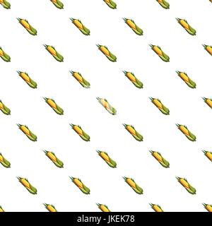Corn pattern Stock Vector