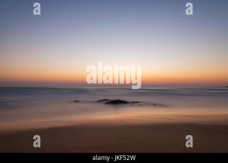 Abstract seascape motion blur at summer Stock Photo