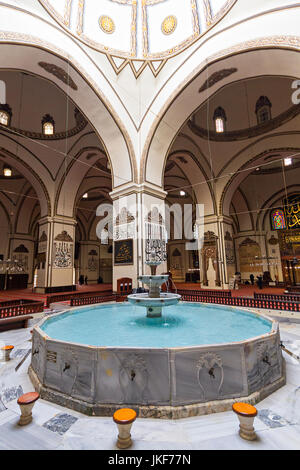 Interior Of The Bursa Grand Mosque, Turkey Stock Photo - Alamy