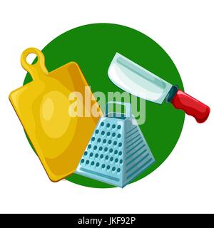 Set of kitchenware. vector illustrations Stock Vector