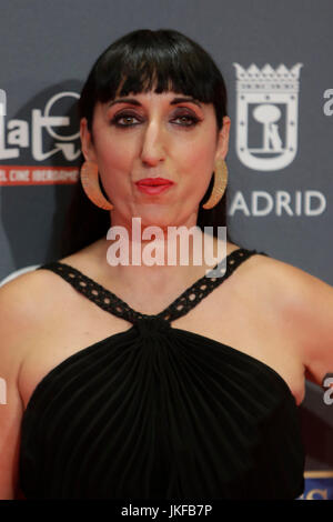 Actress Rossy de Palma during photocall the Platino Awards 2017 in Madrid on Saturday 22 July 2017. Stock Photo