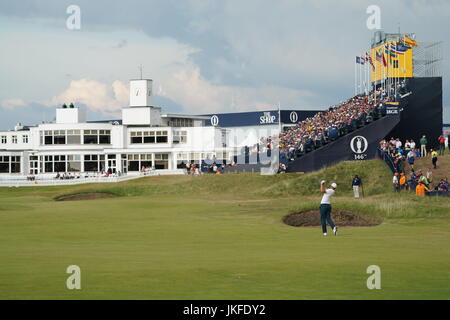 Southport, Merseyside, UK. 22nd July, 2017. Royal Birkdale Golf Club Golf : General view of the 146th British Open Golf Championship at Royal Birkdale Golf Club in Southport, Merseyside, England . Credit: Koji Aoki/AFLO SPORT/Alamy Live News Stock Photo