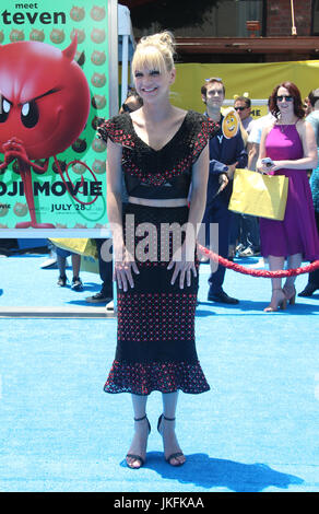 Los Angeles, USA. 23rd July, 2017. Anna Faris, At Premiere Of Columbia Pictures And Sony Pictures Animation's 'The Emoji Movie' At The Regency Village Theatre In California on July 23, 2017. Credit: Fs/Media Punch/Alamy Live News Stock Photo