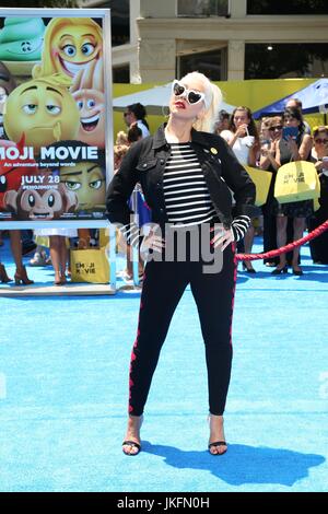 Los Angeles, USA. 23rd July, 2017. Christina Aguilera. Premiere Of Columbia Pictures And Sony Pictures Animation's ''The Emoji Movie'' held at Regency Village Theatre - Westwood, CA. Photo Credit: PMA/AdMedia Credit: Pma/AdMedia/ZUMA Wire/Alamy Live News Stock Photo