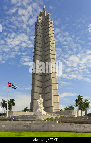 Jose Marti Memorial, Plaza de la revolution, Havana, Cuba Stock Photo