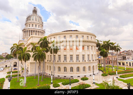 El Capitolio, National Capitol Building in Paseo de Marti, Havana, Cuba Stock Photo