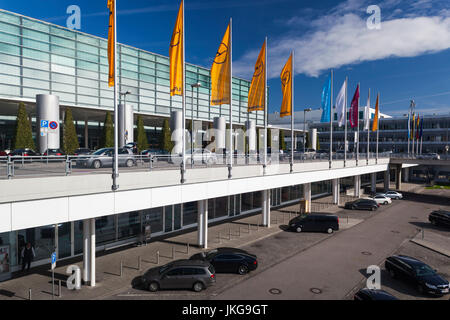 Germany, Bavaria, Munich, Munich International Airport, 1950s-era ...