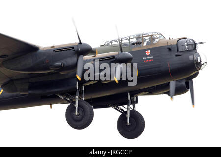 Avro Lancaster PA474 operated by the Royal Air Force Battle of Britain Memorial Flight at RIAT 2017 Stock Photo