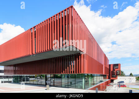Justizzentrum, Justizanstalt, Judicial Center, Justice Building, Eisenstadt, Neusiedler See (Lake Neusiedl), Burgenland, Austria Stock Photo