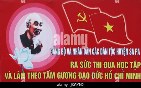 Street Poster Ho Chi Minh City Vietnam Stock Photo - Alamy
