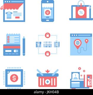 Finance and ecommerce location Stock Vector Image & Art - Alamy