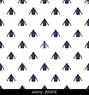 Sweatshirt with deer pattern Stock Vector