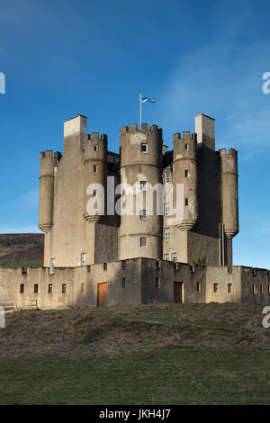 Braemar Castle, near Braemar on Royal Deeside Stock Photo