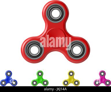 Fidget spinner Stock Vector