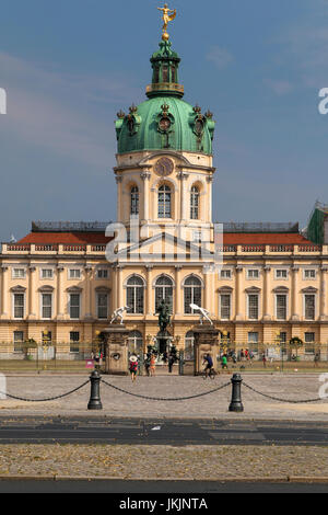 Charlottenburg Palace in Berlin, Germany. Stock Photo