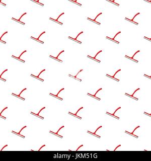 Scraper for cleaning windows pattern Stock Vector