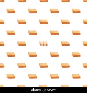 Sponge for cleaning pattern Stock Vector