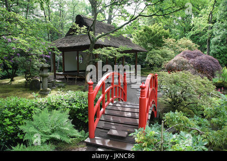 The Hague’s Famous Japanese Garden in Park Clingendael The Netherlands Stock Photo