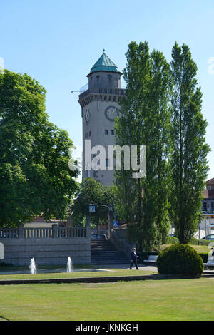 Place Ludolfinger, Frohnau, village Reinicken, Berlin, Germany, Ludolfingerplatz, Reinickendorf, Deutschland Stock Photo