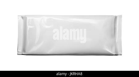pattern white packaging for snack Stock Photo
