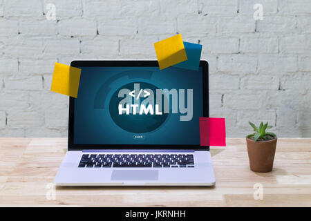 PHP HTML DEVELOPER Web Code design  Programmer working in a software in Development Programming Coding Cyberspace Stock Photo