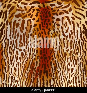 leopard background animal texture safari wildlife pattern cat Stock Vector