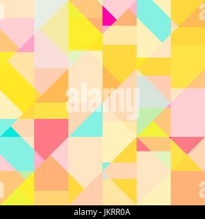 art shape colors design vector squares abstract wallpaper Stock Vector