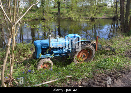 1960 Fordson Power Major Tractor Stock Photo