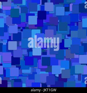 Repeating abstract square pattern background - vector graphic design from blue squares Stock Vector