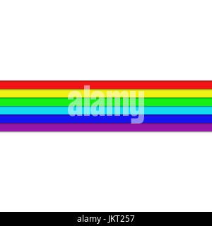 Multicolor page divider line design set Stock Vector Art & Illustration ...
