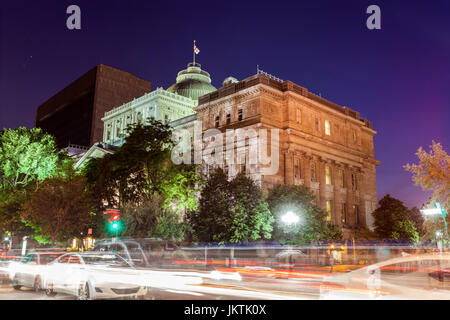 Old Palais de Justice in Montreal. Montreal, Quebec, Canada. Stock Photo