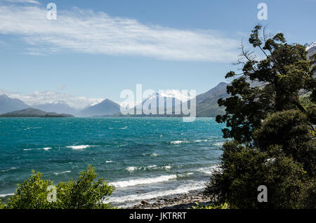 Road trip though South Island, New Zealand Stock Photo