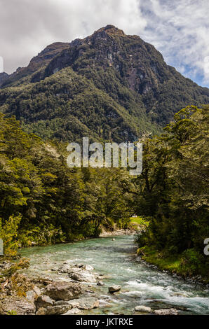 Road trip though South Island, New Zealand Stock Photo