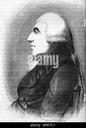 JOHN HOWARD (1726-1790) English prison reformer and philanthropist Stock Photo