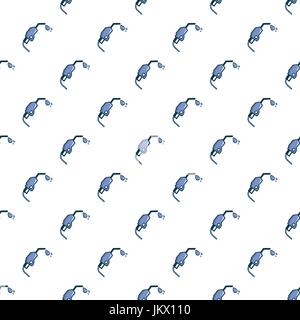 Gasoline pump nozzle pattern Stock Vector
