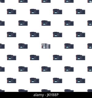 Retro dictaphone pattern Stock Vector