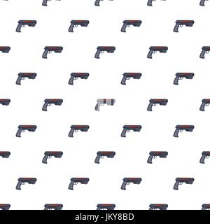 Gun pattern Stock Vector