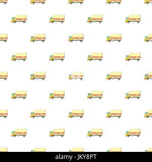 Truck pattern Stock Vector