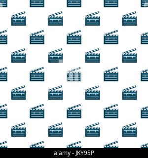 Clapboard, pattern Stock Vector