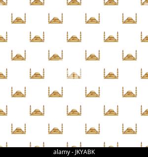 Mosque pattern seamless Stock Vector