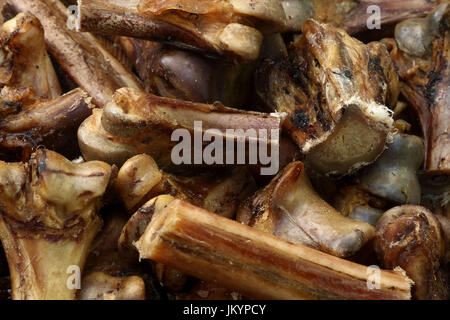 Chewy dog bones for canines Stock Photo